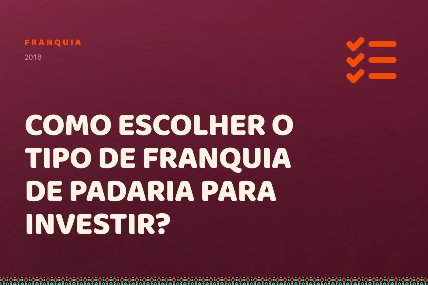 Capa da matéria: o título sobre campo bordô, com uma lista com vistos no canto.